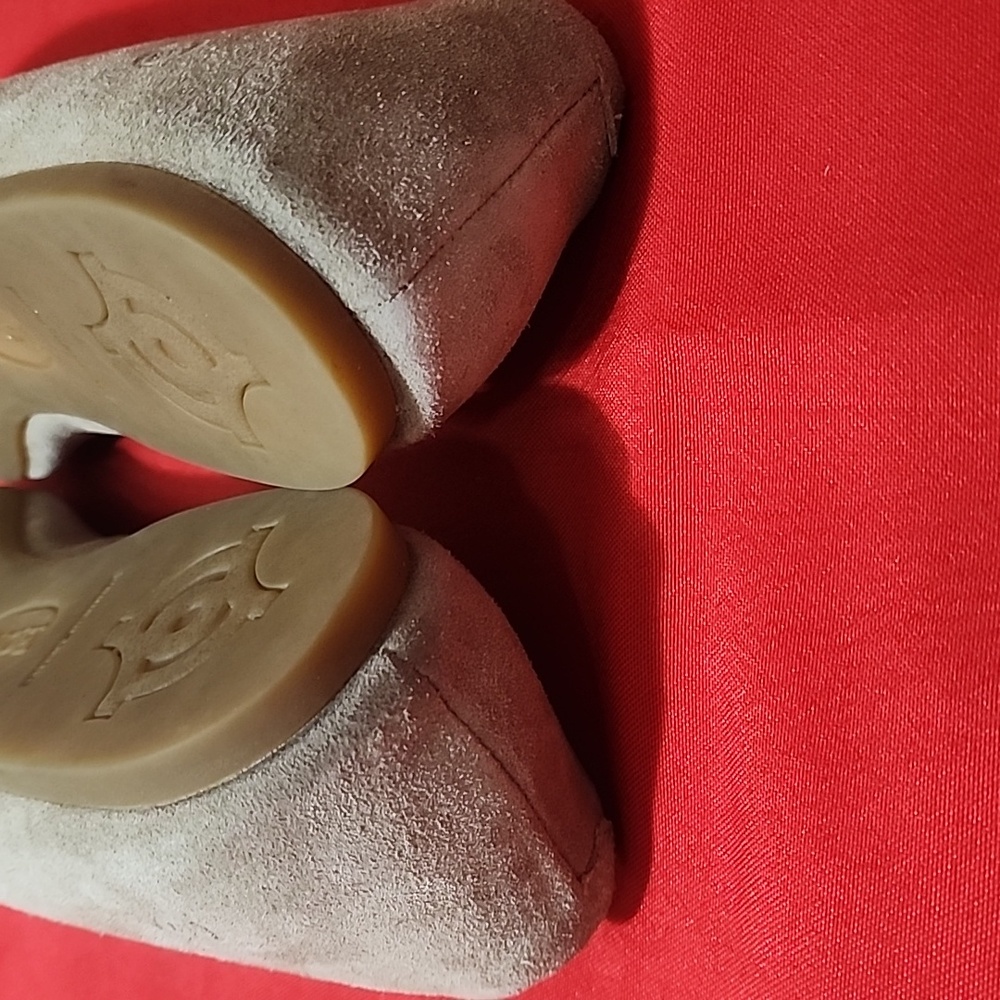 Born BATTI Mixed Media Faux Suede Ballet Flats - Picture 8 of 11